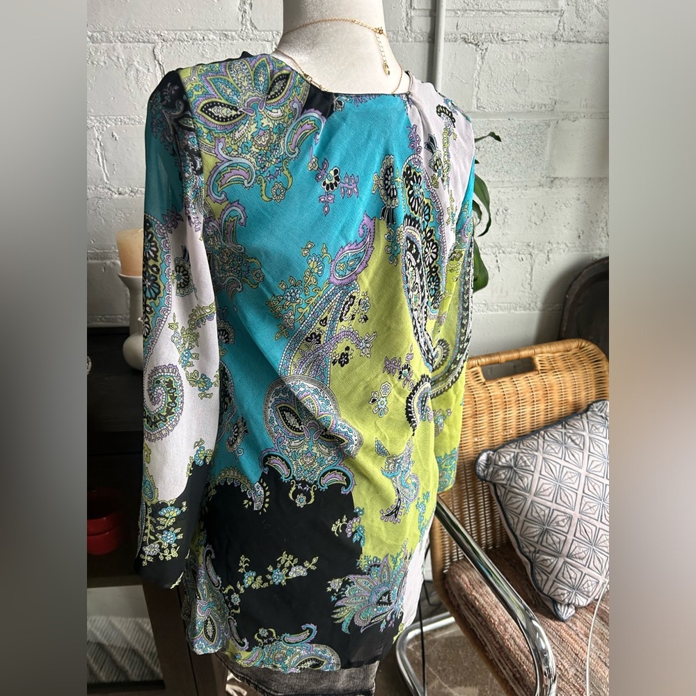 Boho Paisley Top - Picture 3 of 6